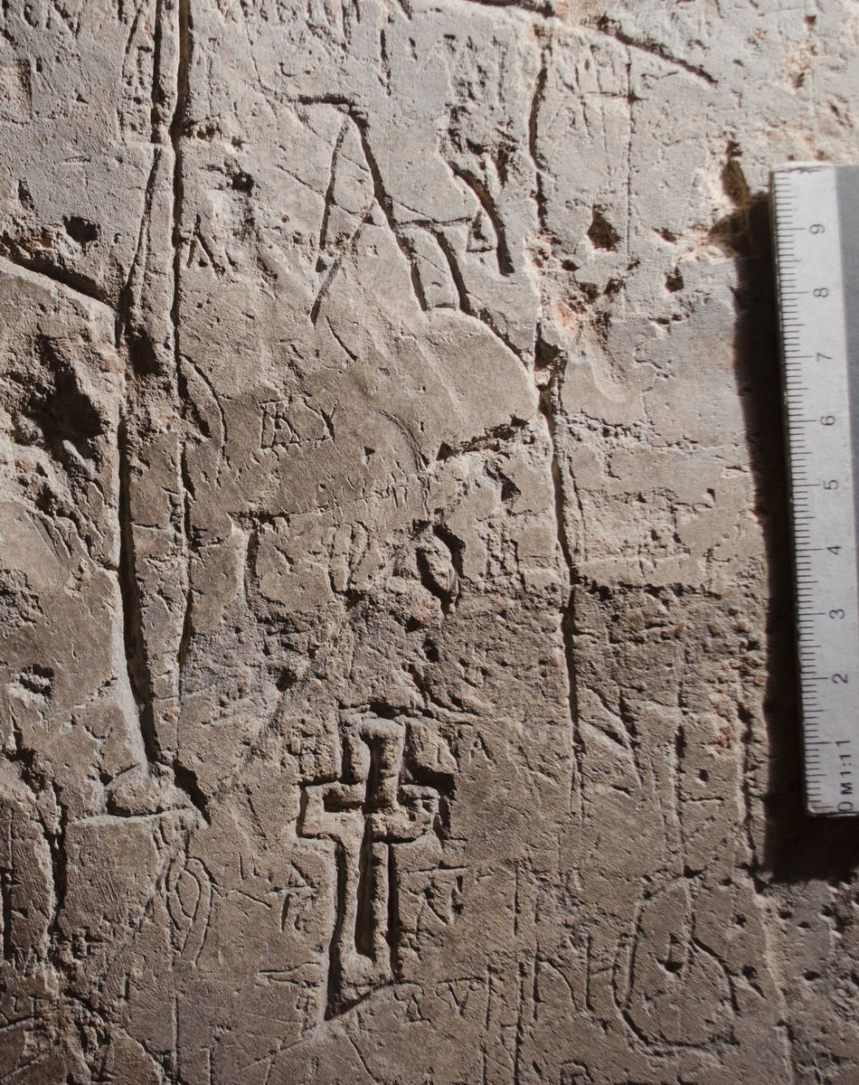 Взято из работы <a href="/epigraphy/bibliography/record/list#София Новгородская">София Новгородская</a> Фотография А. А. Гиппиуса и С. М. Михеева.